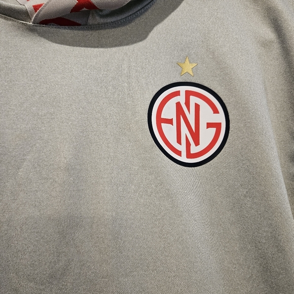 NWT Puma Men's England FTBLCore Fan Fleece Hoodie Sweatshirt Size Large - Picture 3 of 11